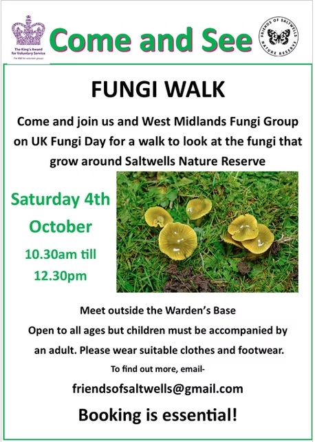 Friends of Saltwells Nature Reserve - Fungi Walk